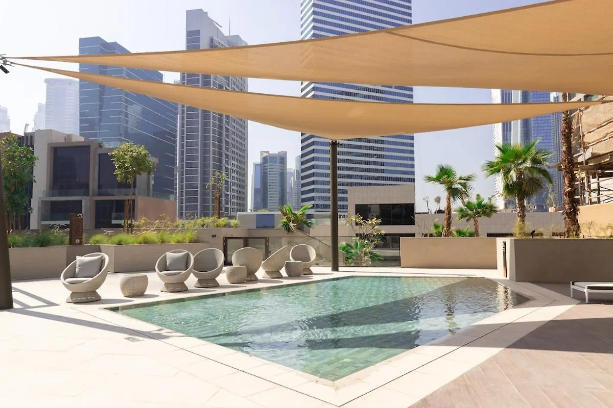 Stunning Studio In Peninsula Five Dubai United Arab Emirates