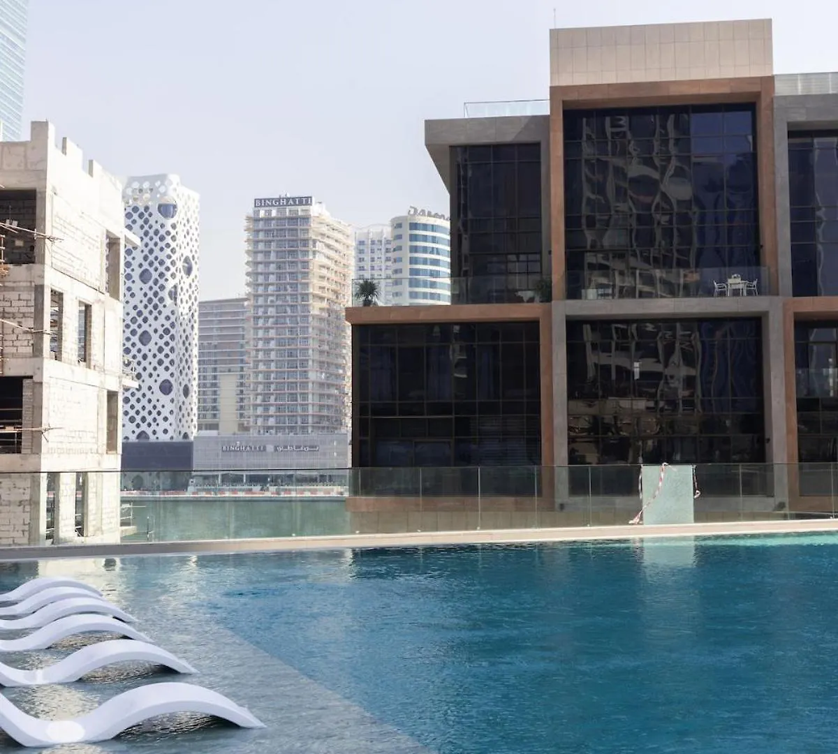 Apartment Stunning Studio In Peninsula Five Dubai